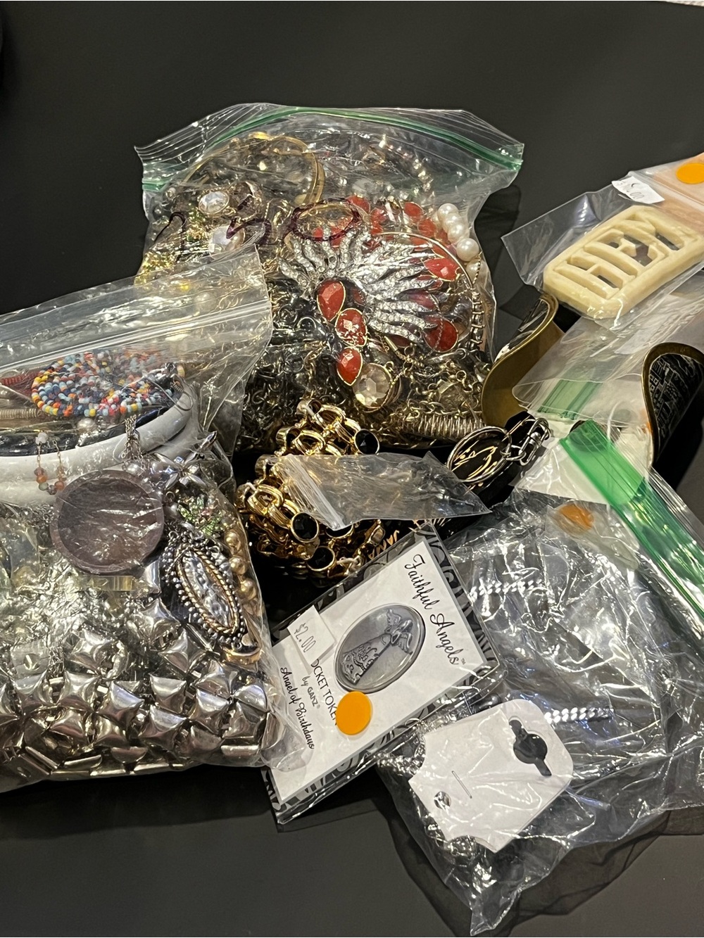 4+ Lbs BROKEN Craft Jewelry